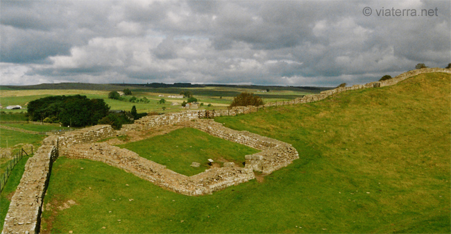 hadrian wall milecastle 42 Cawfields