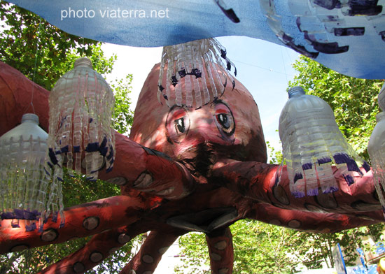 plaza rovira street festival gracia barcelona