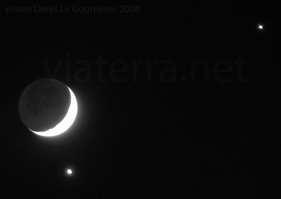Images Of The Moon At Night. moon venus jupiter 01 december