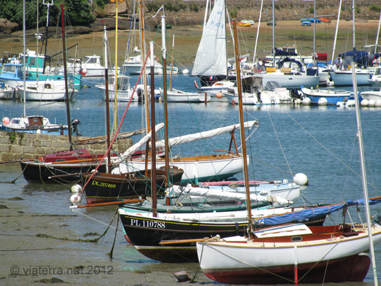 bateaux au port de ploumanac'h