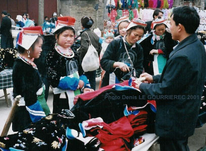 Gejia or Gelao people in Guizhou