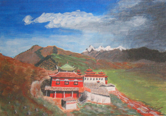 tibet painting