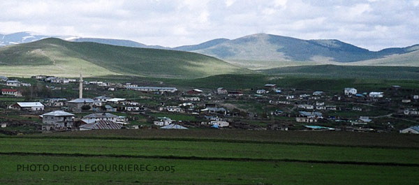village in the steppe