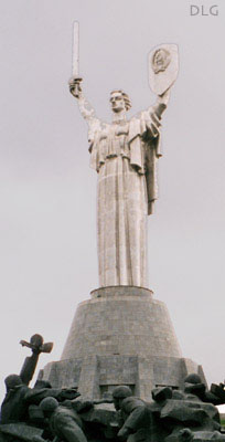 statue of motherland kiev