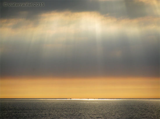 ciel du soir piriac sur mer