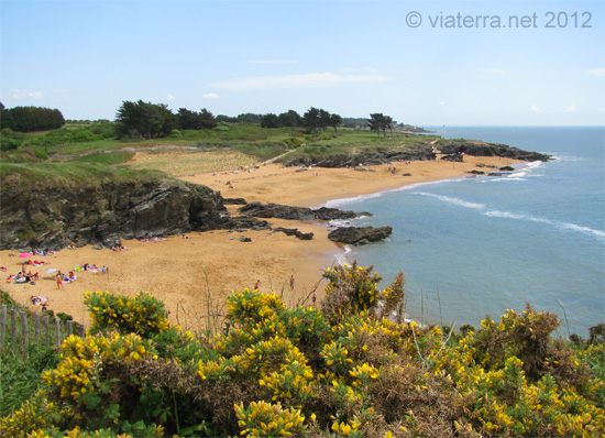 plages criques prefailles pornic