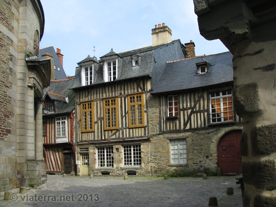 rennes centre ville rue psalette