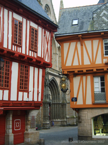 vannes bretagne rues