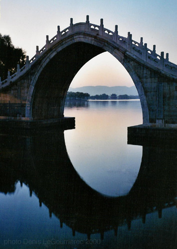 bridge summer garden beijing