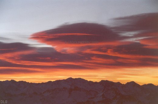 sunrise pyrenees