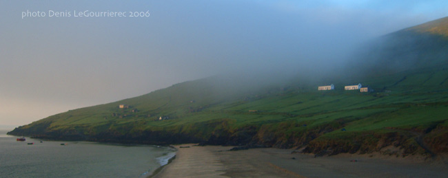 blasket island morning mist