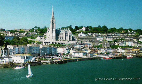 cobh from the ferry
