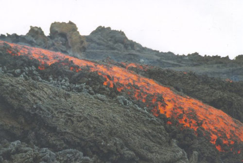 etna lava flow