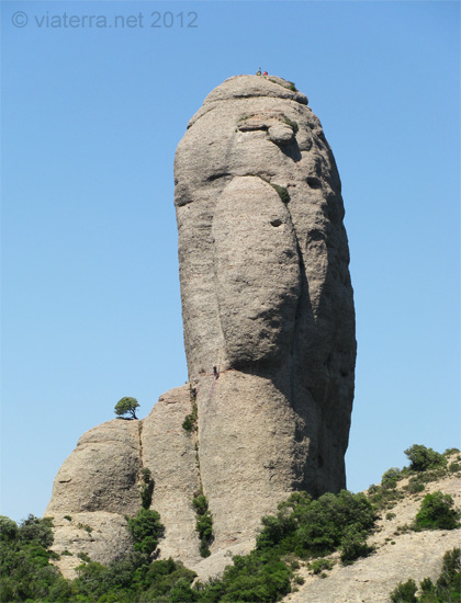 montserrat roca roque Cavall Bernat escalar escalada