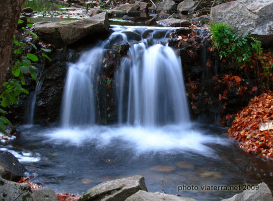 montseny waterfall