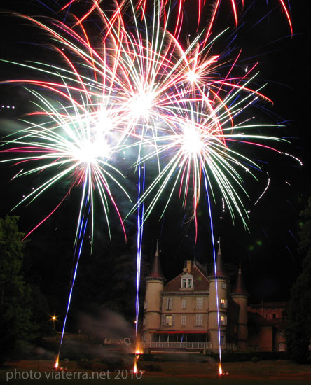 fireworks castle