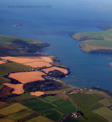 oysterhaven from the sky